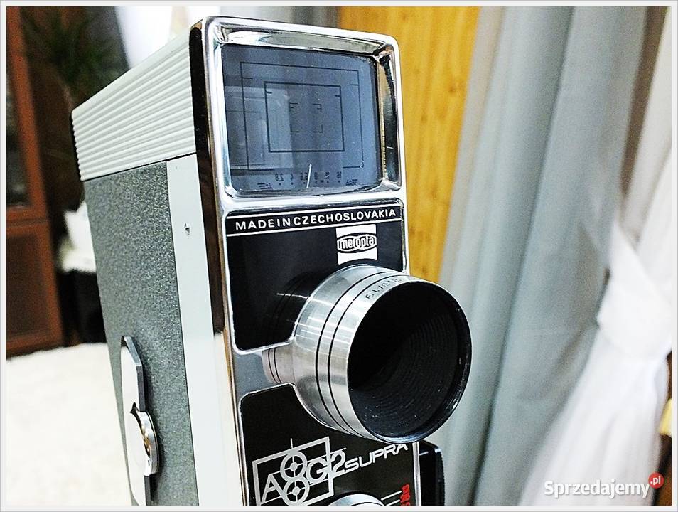 Kamera Meopta A8G 2 Supra z 1960r na Film 2x8mm