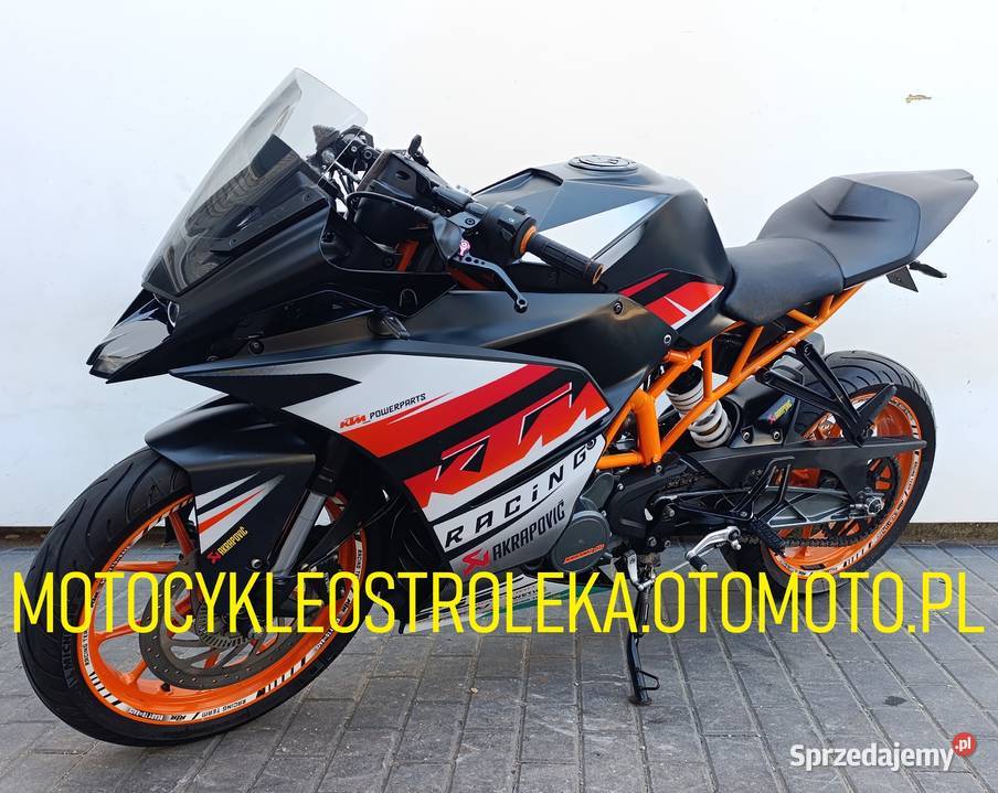 KTM RC 125 ścigacz RC125 2014 Yoshimura ABS na Ostrołęka