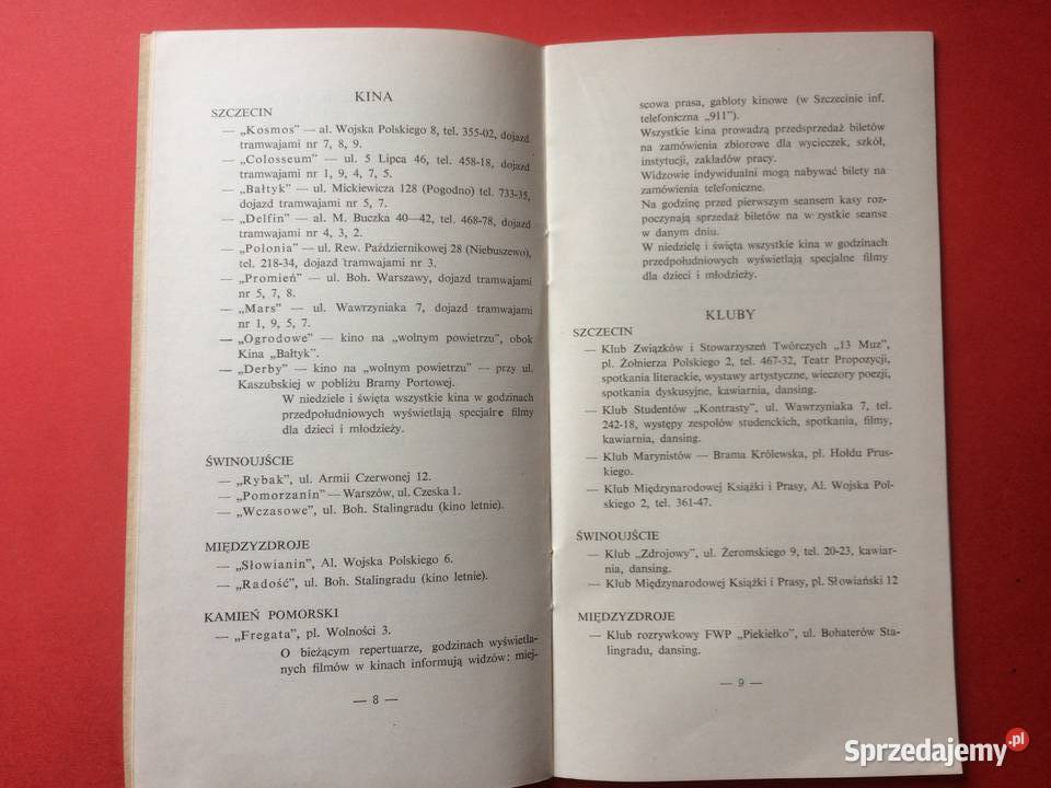 544 Szczecin Świnoujście Międzyzdroje Kamień