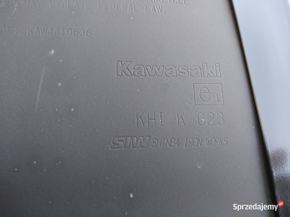 Kawasaki Ninja ZX6R 636 wydech tłumik KHI K 623 Łódź