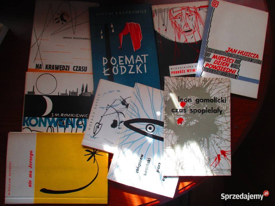 Poezja poeci wiersze literatura Łódź sprzedam