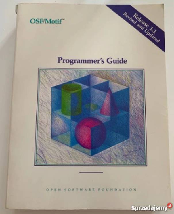 OSFMOTIF PROGRAMMERS GUIDE 11 Książki naukowe i popularnonaukowe śląskie Katowice