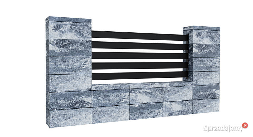 Nowoczesne ogrodzenia pustaki bloczki modułowe Barycz