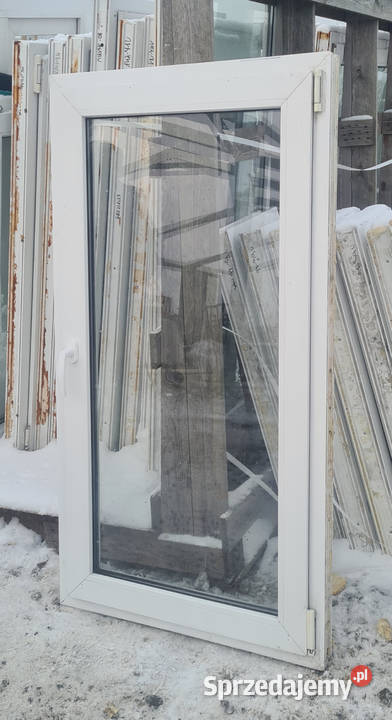 OKNO KacprzaK 76x142 OKNA Używane Plastikowe PCV Lublin