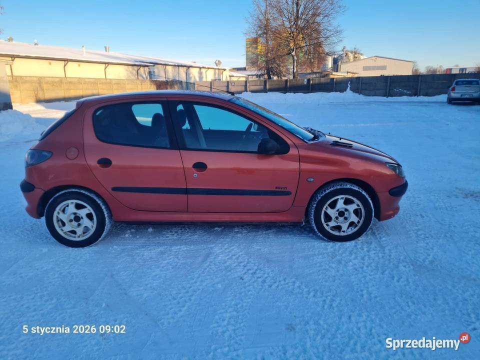 peugeot 206 sprawny długie opłaty podlaskie Grajewo