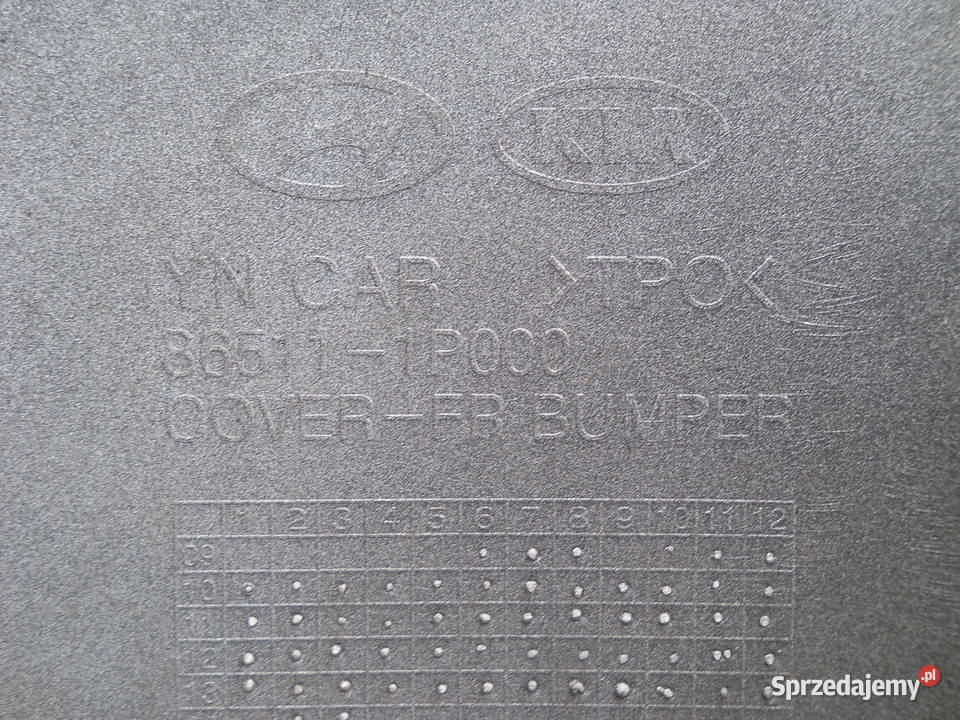 KIA VENGA ZDERZAK PRZÓD PRZEDNI osobowe Zderzaki Siechnice