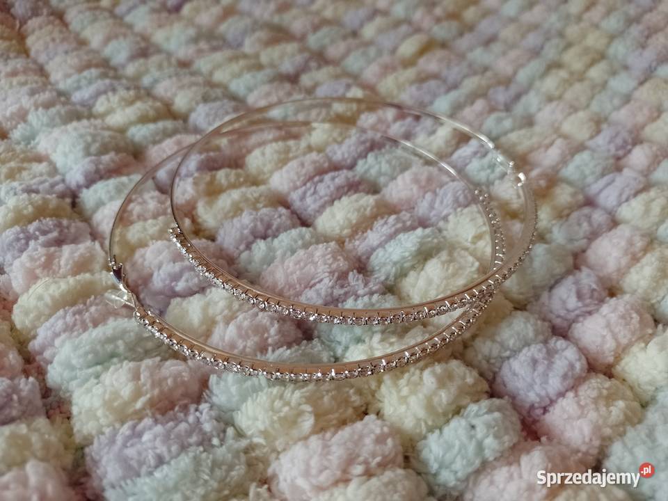 ASOS Ogromne Kolczyki koła ze zdobieniemNOWE Kraków