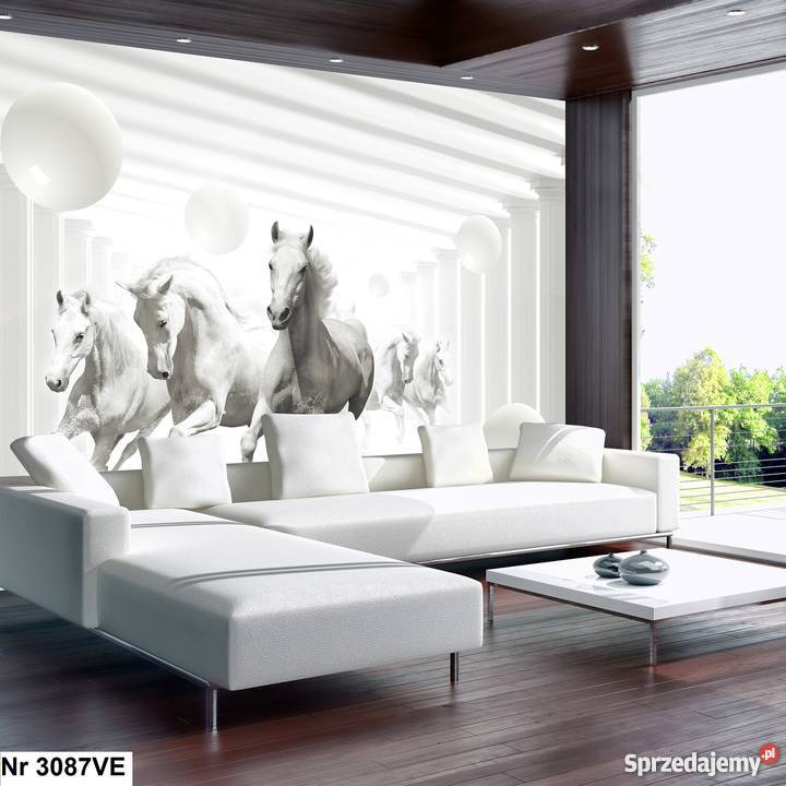 Tapeta fototapeta Abstrakcja 3D Konie Konie 3D sprzedam