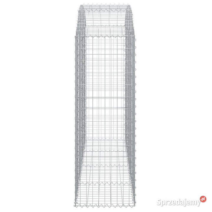 Łukowaty kosz gabionowy 200x50x140160 mazowieckie Warszawa