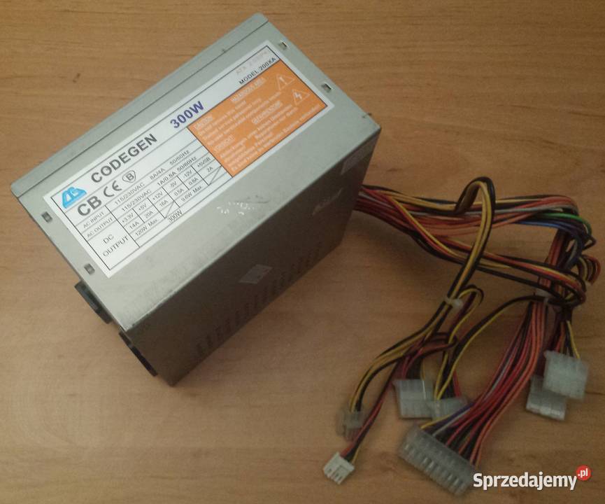 Zasilacz ATX 300W Codegen sprzedam