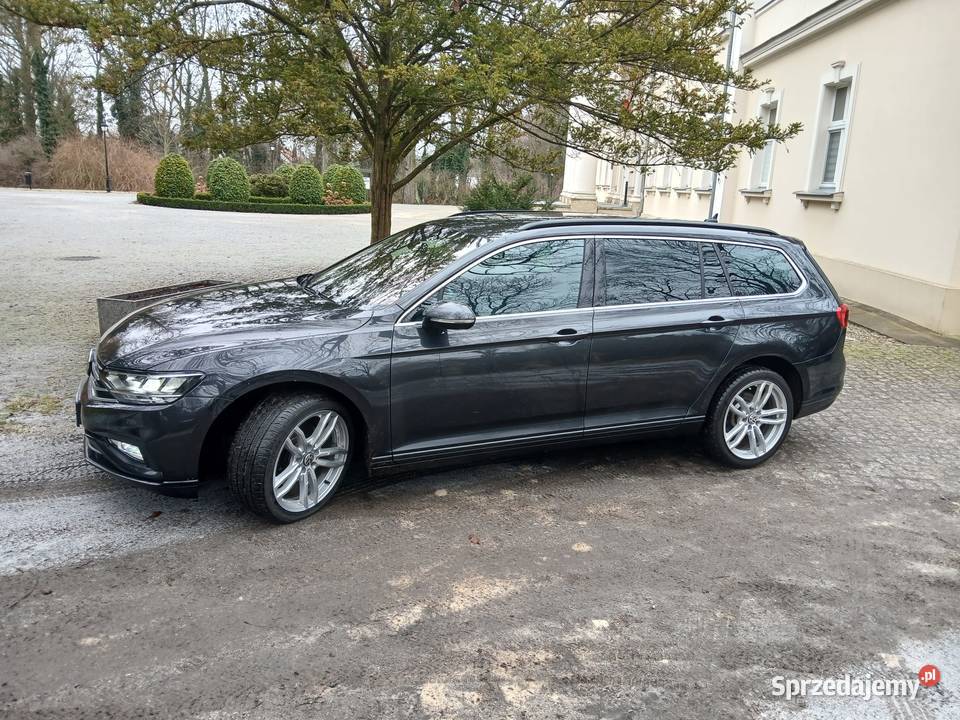 Volkswagen Passat B8 20 VW czarne wnętrze