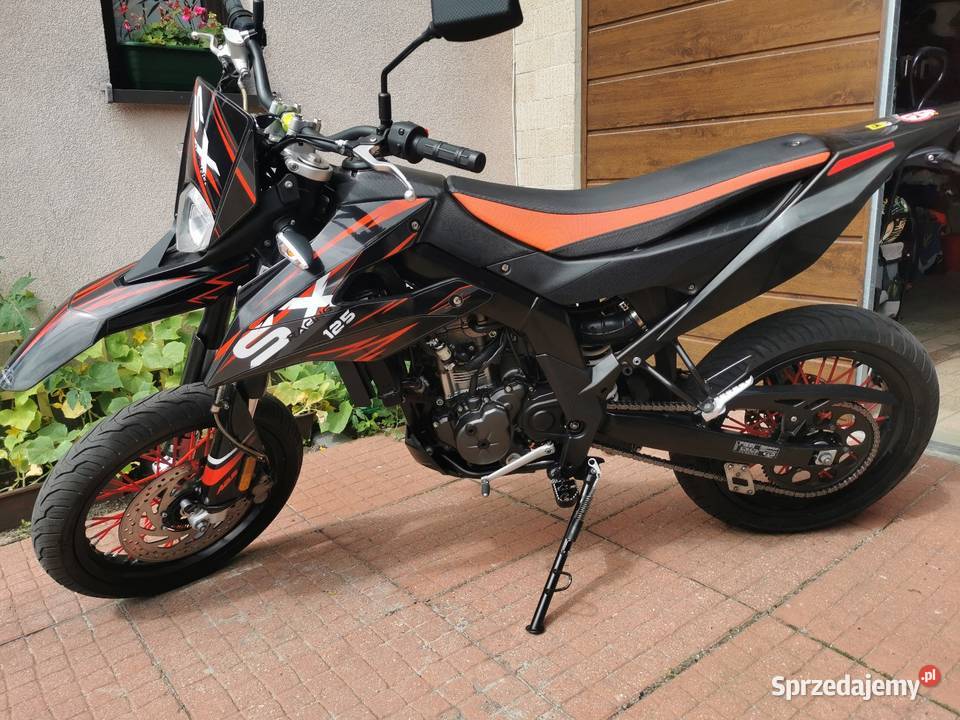 Aprilia sx 125 4t supermoto Łeba