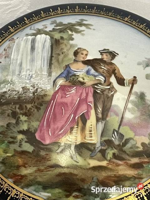 Porcelanowe puzderko Limoges Kraków