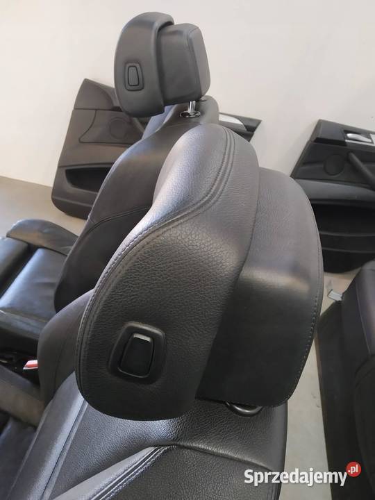 FOTELE KANAPA BOCZKI SKÓRA ELEKTRYCZNE GRZANE Motoryzacja sprzedam