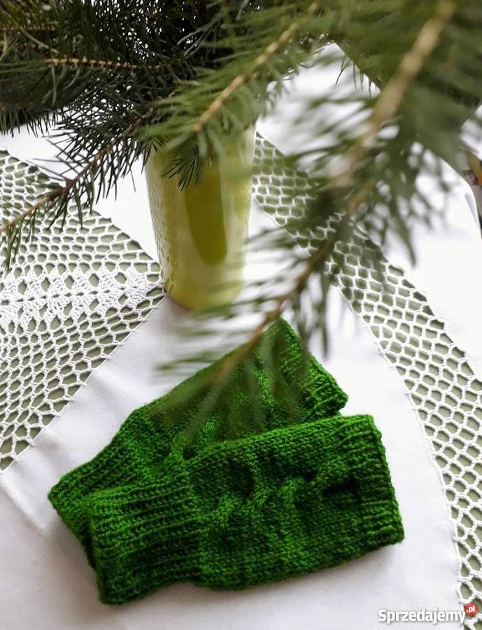 Rękawiczki mitenki robione na grutach Pozostałe Lubin