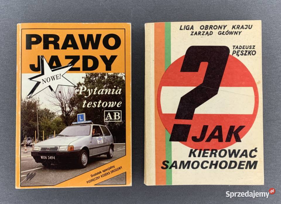 Książka Parawo Jazdy kierować samochodem Stalowa Wola
