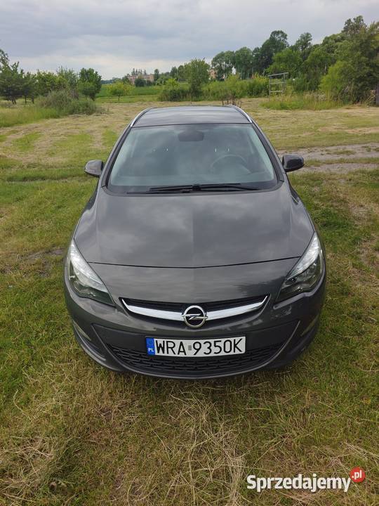Opel Astra J 14 Turbo Sport Tourer Active okazja mazowieckie Sołtyków