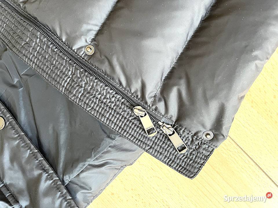 Kurtka płaszcz puchowa Tommy Hilfiger S ciemny Gdańsk