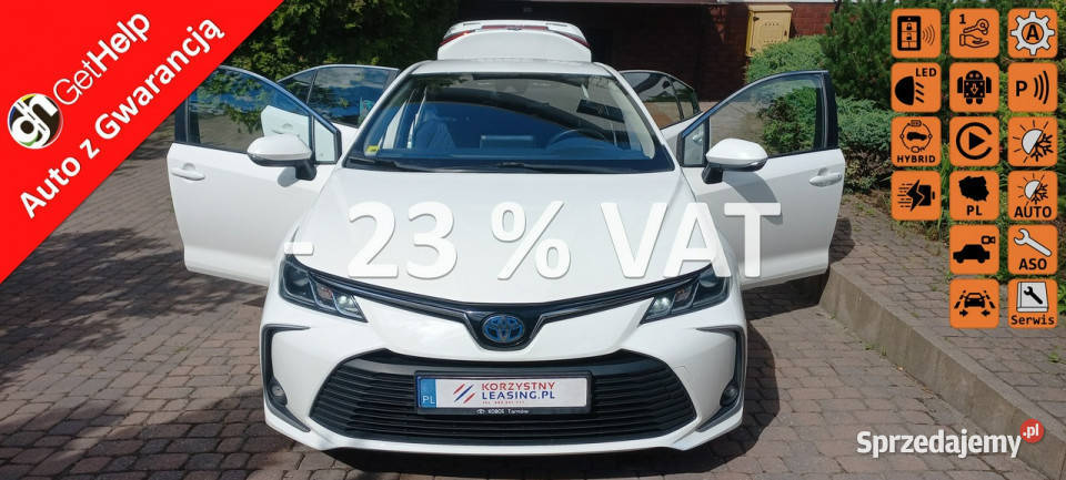 Toyota Corolla ECVT 18 Hybryda Pełna historia