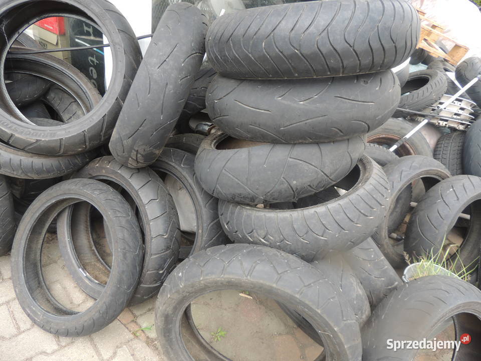 opony motocyklowe ponad 120 sztuk calosc