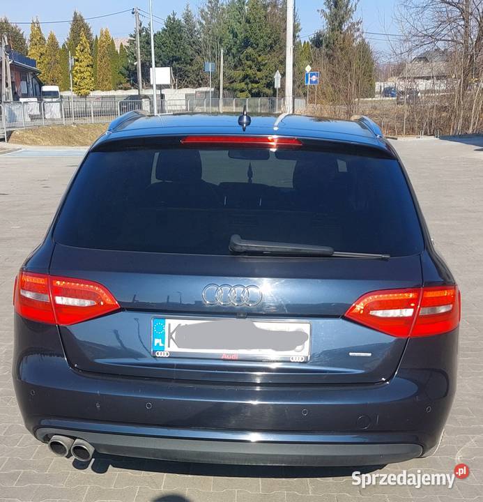 Audi A4 B8 Avant Quattro Stronic 20 TDI elektryczne lusterka małopolskie Dobczyce