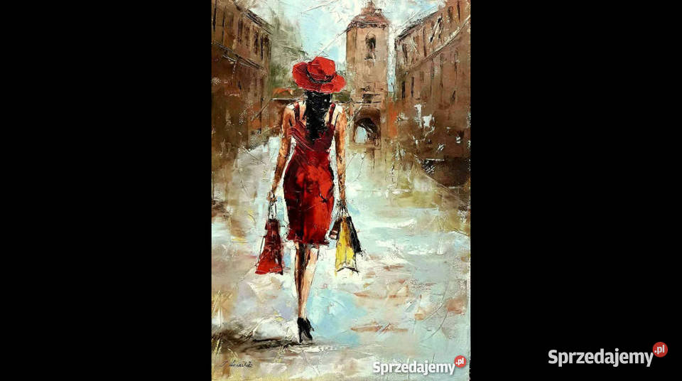 Obraz olejny 3 40x60 Warszawa