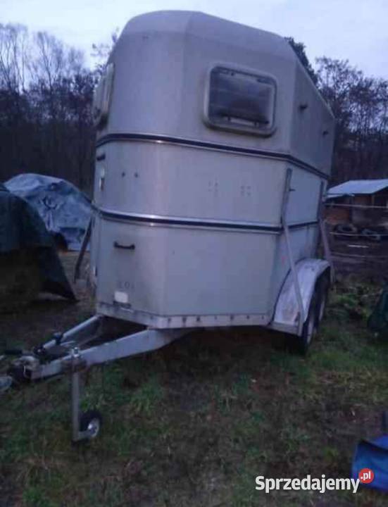 Przyczepa na dwa konie koniowóz Boeckman t2v wielkopolskie Piła