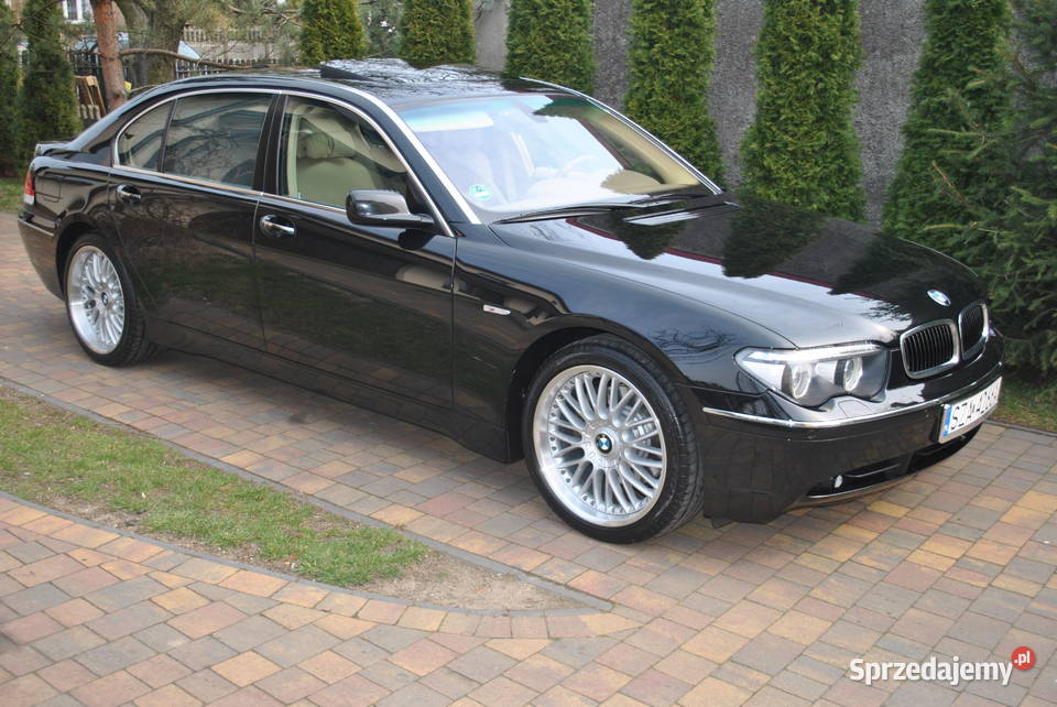 BMW E66 745Li komfort benzyna Poręba sprzedam
