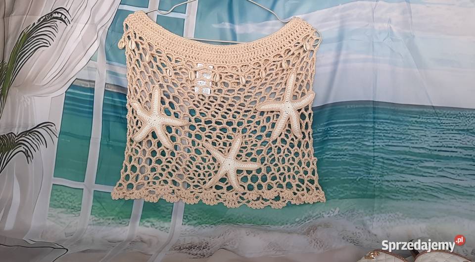 spódniczka mini narzutka na kostium szydełko jednoczęściowe mazowieckie Warszawa