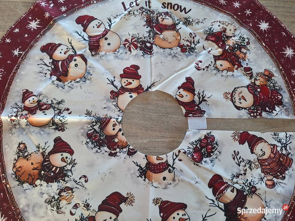 Mata dywanik pod choinke ozdoba dekoracja Kalisz