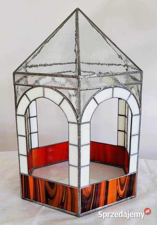 Elegancka ręcznie wykonana witrażowa altanka w Kraków