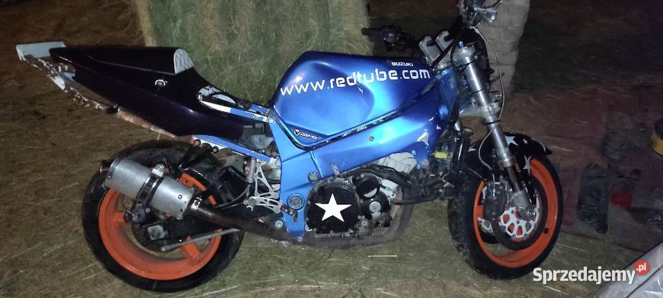 Motocykl stunt Suzuki GSXR 750 z 2002 roku Łomża sprzedam