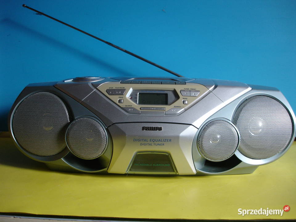 Radiomagnetofon z CD PHILIPS AZ1560 Zielona Góra