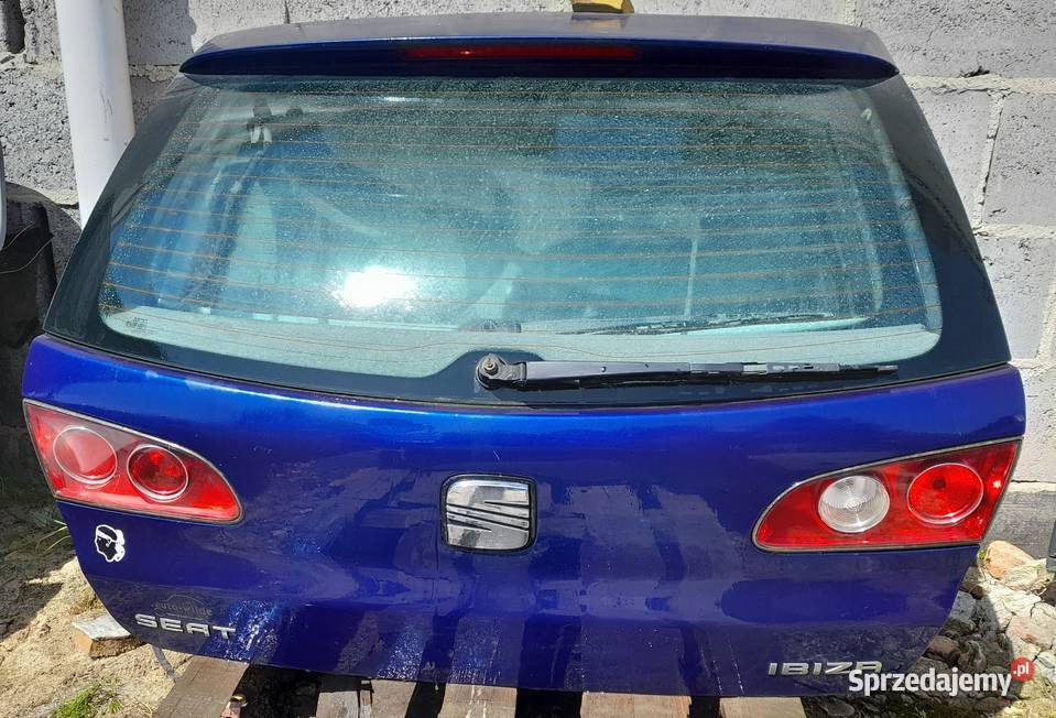 Tylna klapa Seat Ibiza III osobowe łódzkie Sieradz