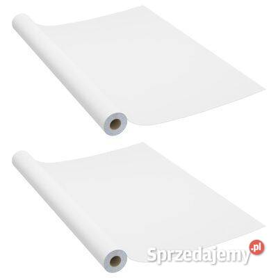 vidaXL Okleiny meblowe samoprzylepne 2 białe mazowieckie Warszawa
