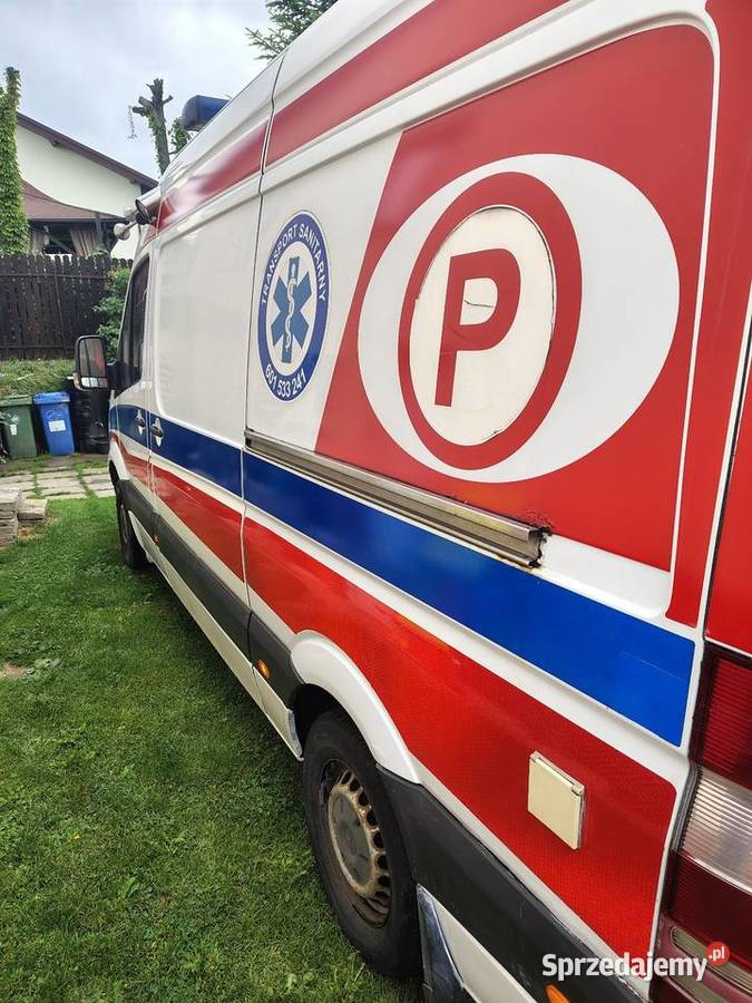 Karetka ambulans Mercedes Sprinter specjalny nieuszkodzony małopolskie