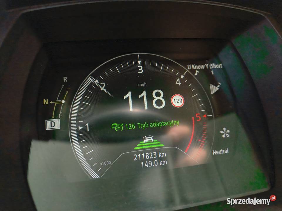 Renault Espace Initiale Paris Model2016r asystent pasa ruchu lubuskie Sulechów