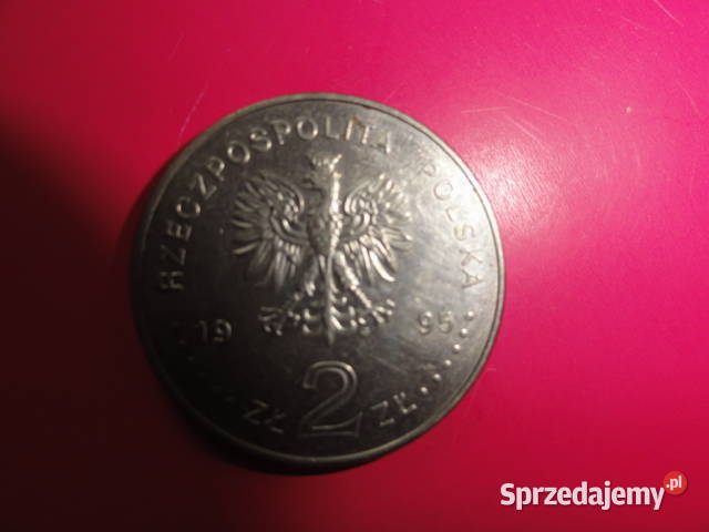 Moneta 2 okolicznościowa z 1995 roku zachodniopomorskie Kawno