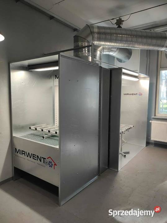 Ściana lakiernicza mała z odciągiem podłogowym Solec Kujawski