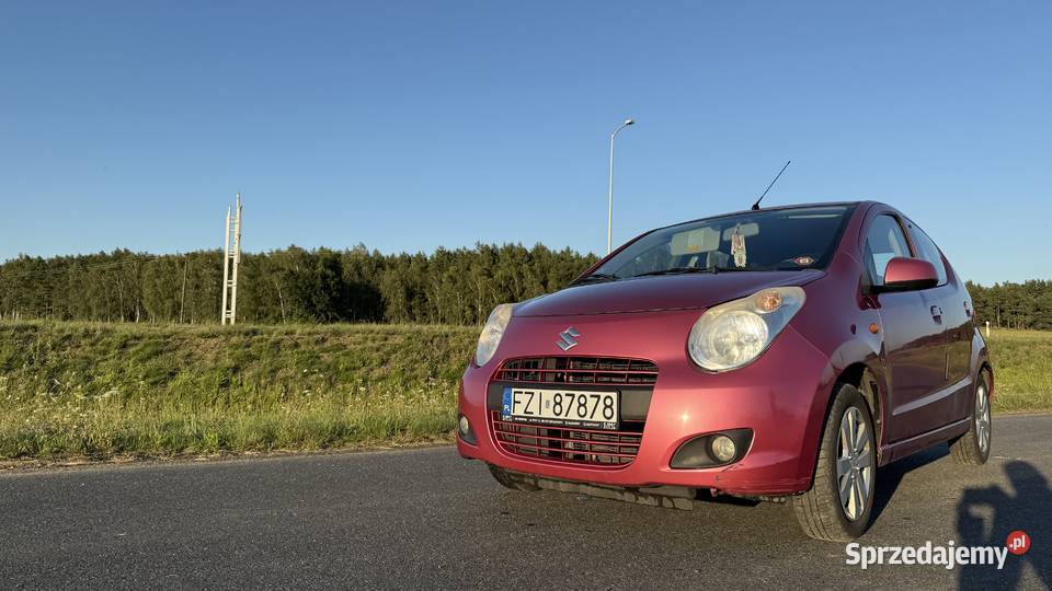 Suzuki Alto różowe Rose kobiecy samochód Babimost