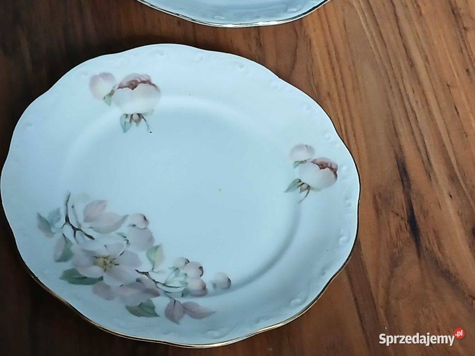Zestaw starych 6 talerzyków porcelanowych KPM Kraków sprzedam