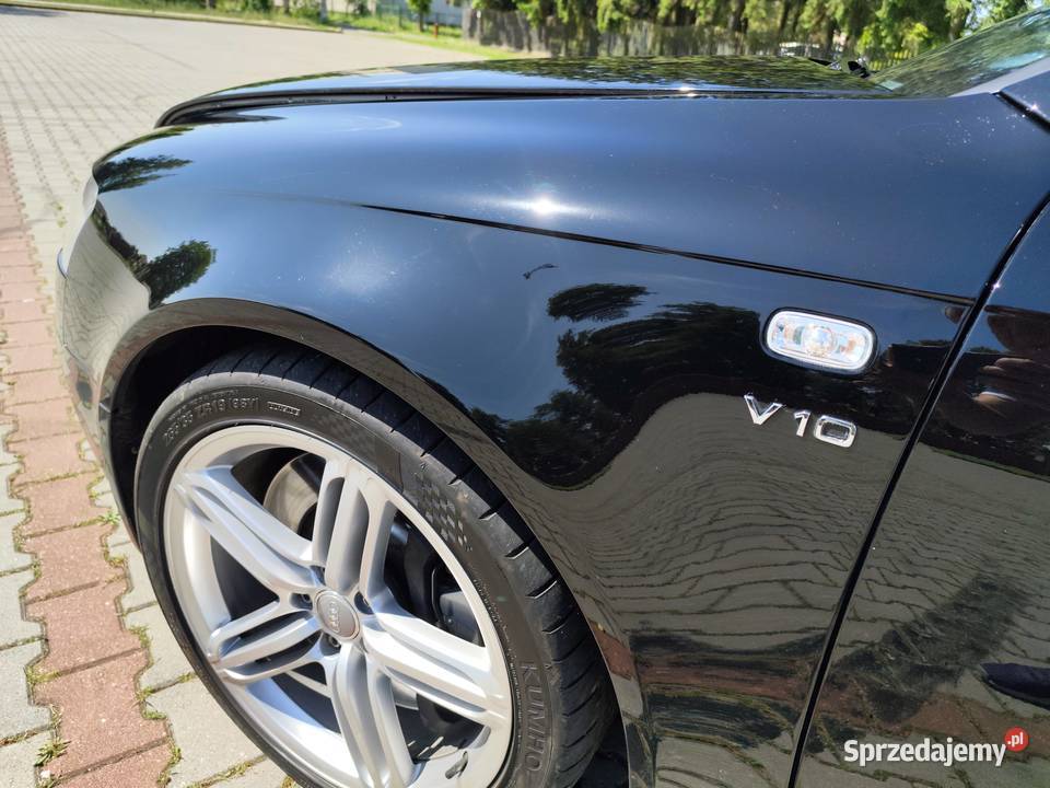 Audi S6v10 Czern fortepianowa Zadbana Mozliwa zmieniarka CD Bełcząc