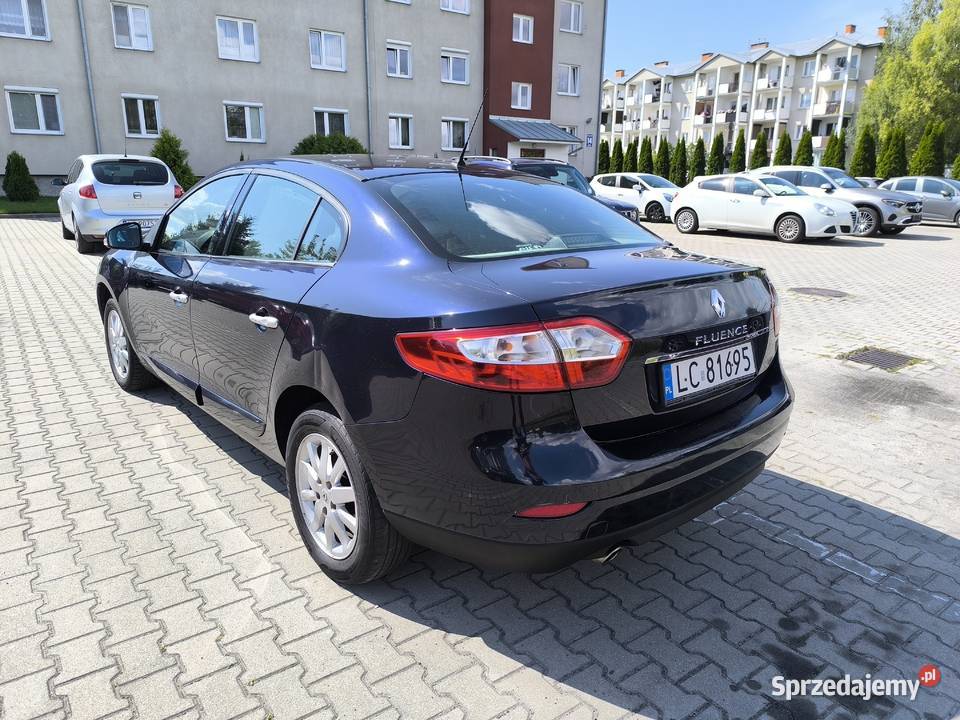 Renault Fluence 16 benz LPG 2011r nieuszkodzony Chełm