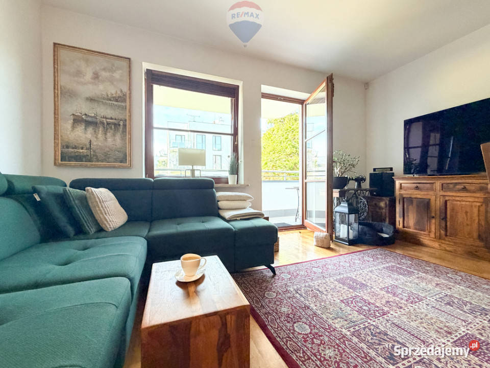 Klimatyczne duży balkon terenów zielonych Warszawa