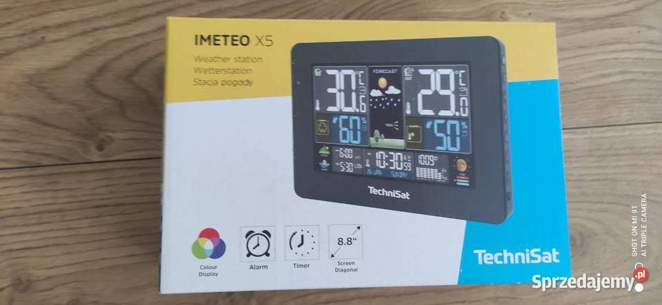 Stacja pogody TechniSat Imeteo X5 podlaskie Białystok sprzedam