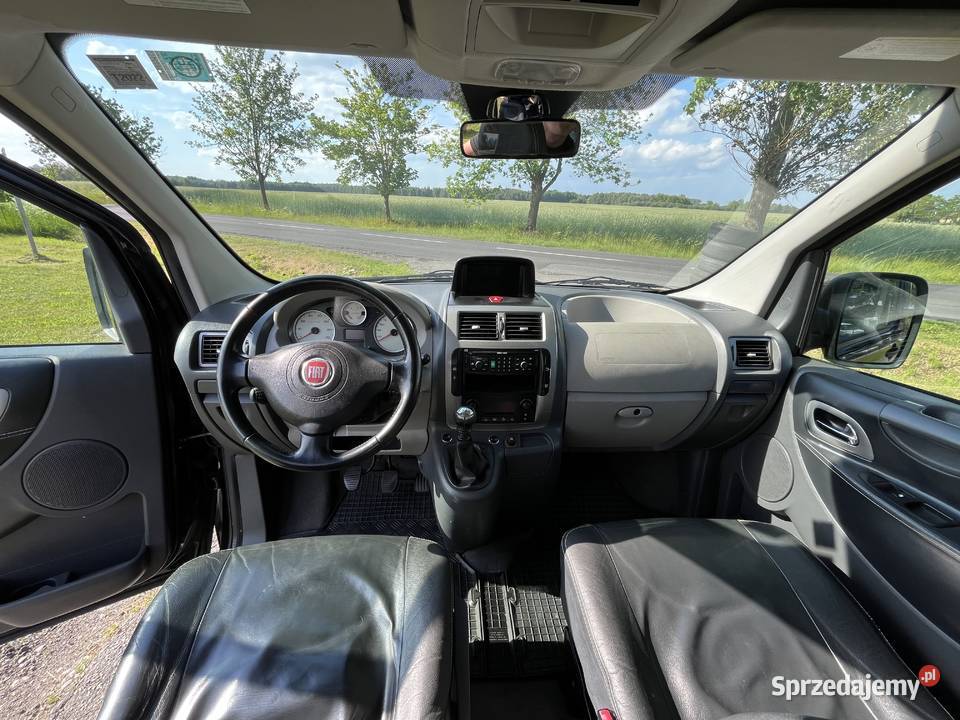 Fiat Scudo Long 2011 9 osobowy 165 Skóra Klima Poddębice sprzedam