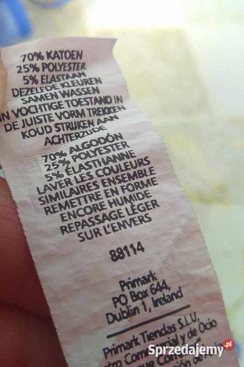 Damska bluzka 4446 bawełna przeczytaj opis Bez wzoru Chojna