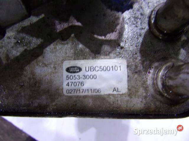 UBC500101 CHŁODNICZKA OLEJU RANGE ROVER SPORT 36