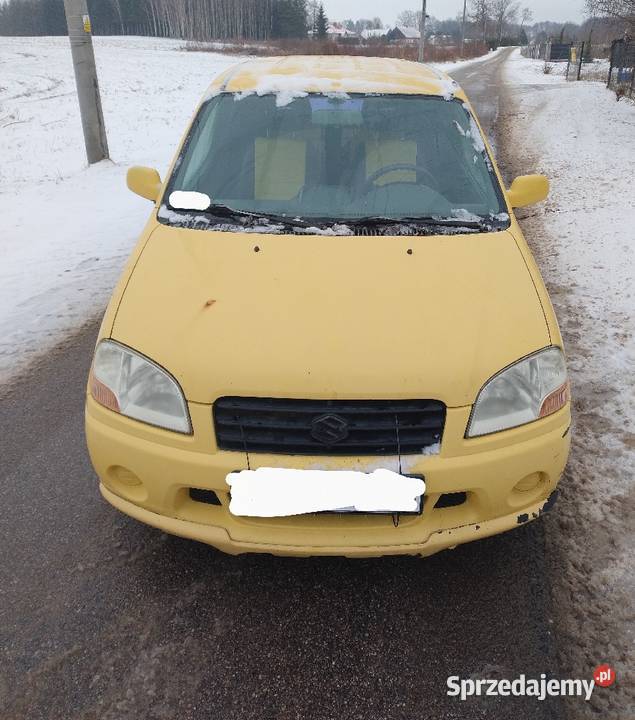 Suzuki Ignis I FH 13 B 2001r Klima Całosc Części warmińsko-mazurskie Elbląg sprzedam