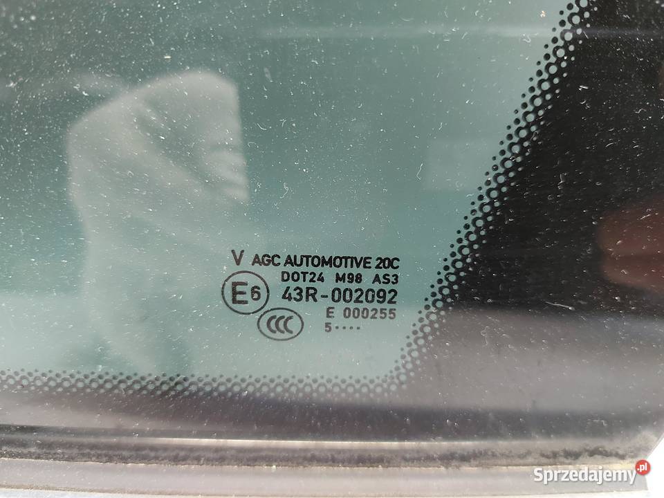 PORSCHE MACAN S 95B Szyba tył prawa 2015 AS3